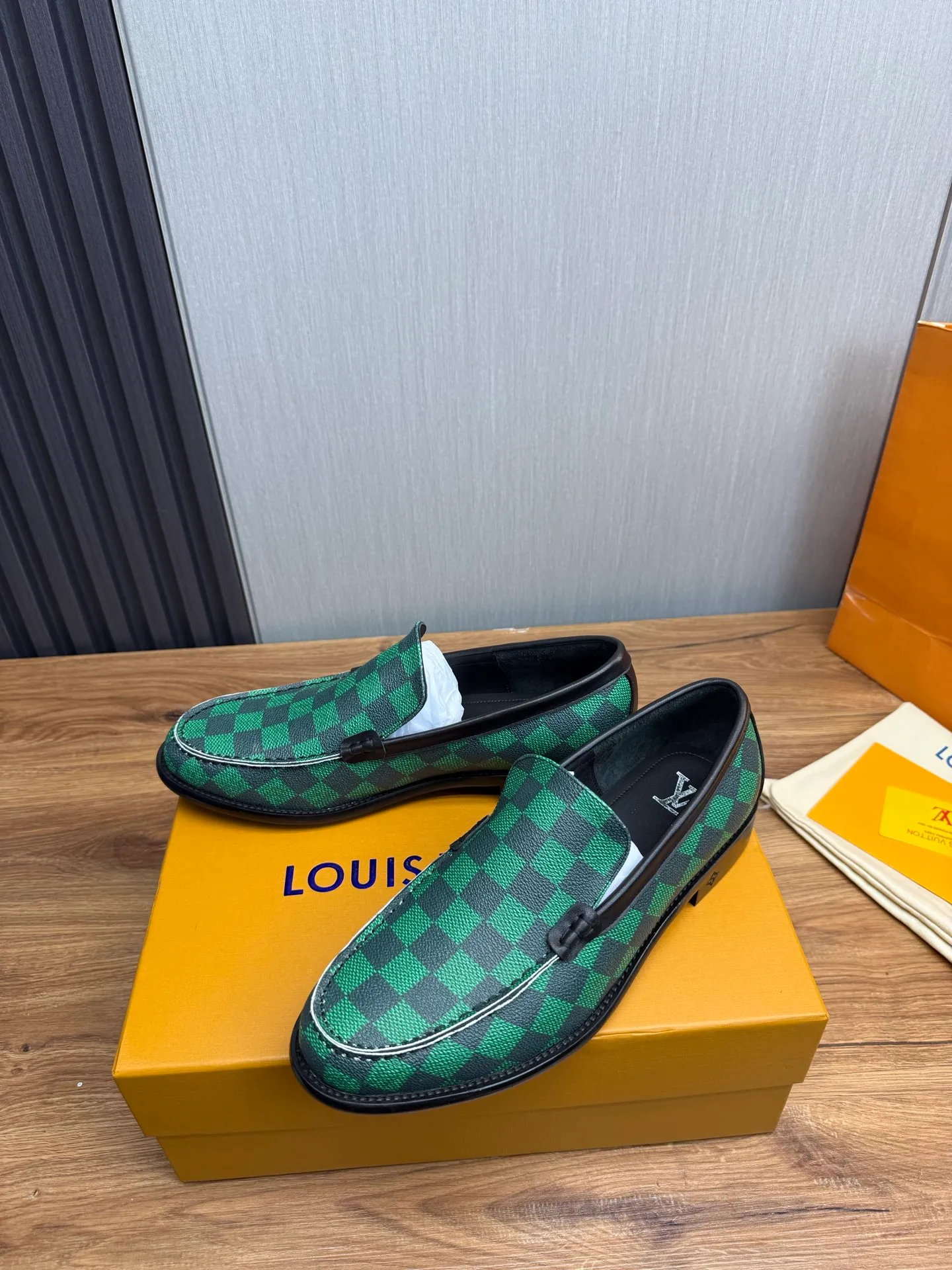 Factory 660💰 LV. Men's business casual leather shoes, all made of imported original brand leather, just to create a more comfortable wearing experience, original non-slip and wear-resistant outsole ✔️16-45 (38.45 non-returnable)